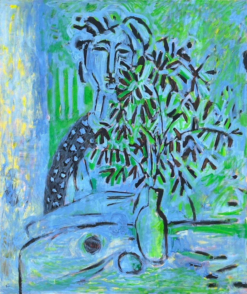 Figure With Flowers